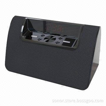Desktop Bluetooth Speaker (RMS 9W), Built-in FM Receiver, 3.5mm Stereo Connection Cable